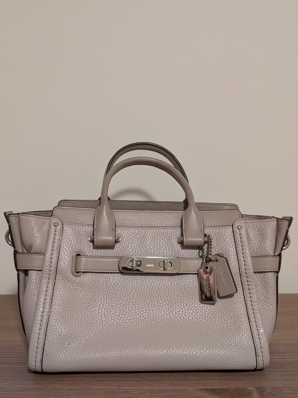 Coach Swagger 27 - Gray/Taupe